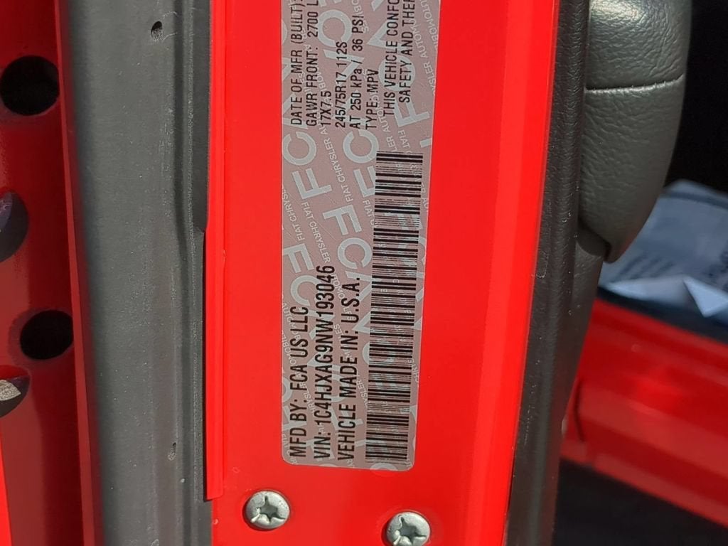2022 Jeep Wrangler Sport