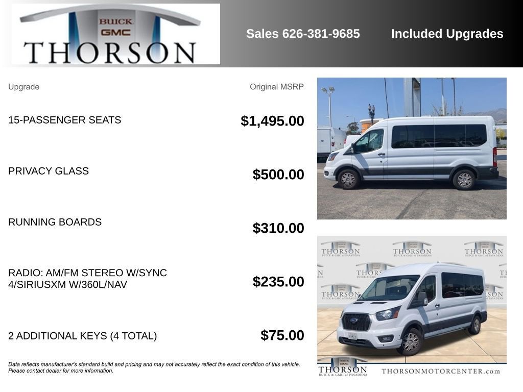 2024 Ford Transit Passenger Wagon XL