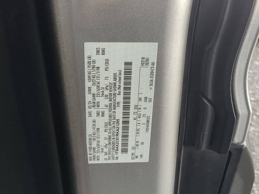2024 Ford Transit Passenger Wagon XL