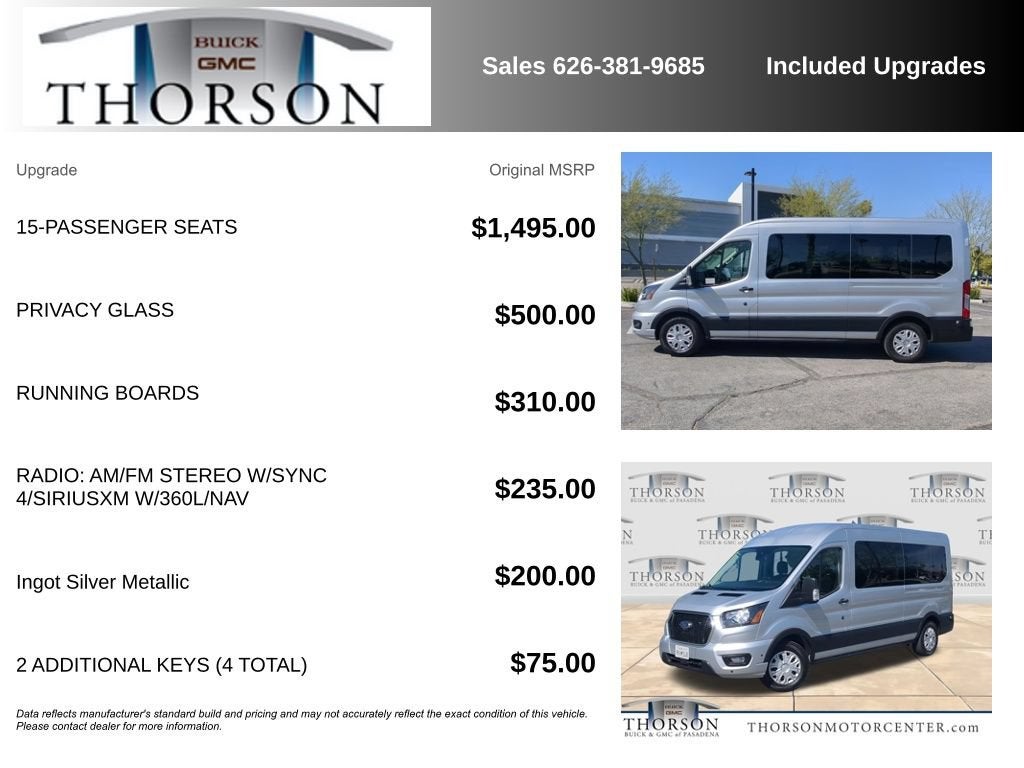2024 Ford Transit Passenger Wagon XL
