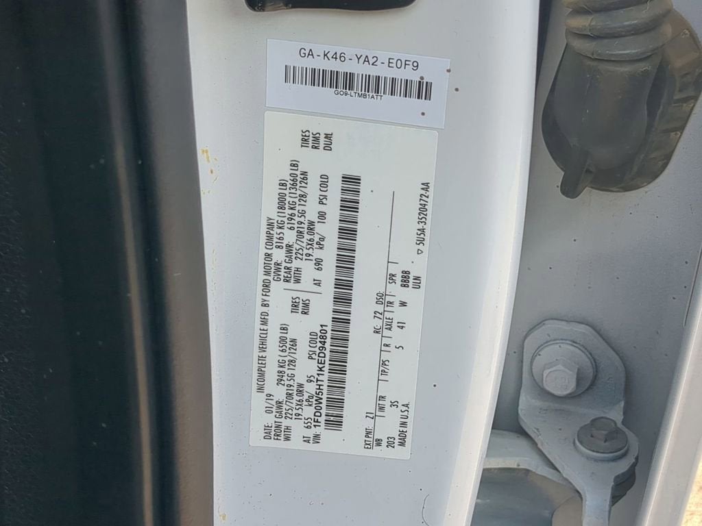 2019 Ford Super Duty F-550 DRW XL