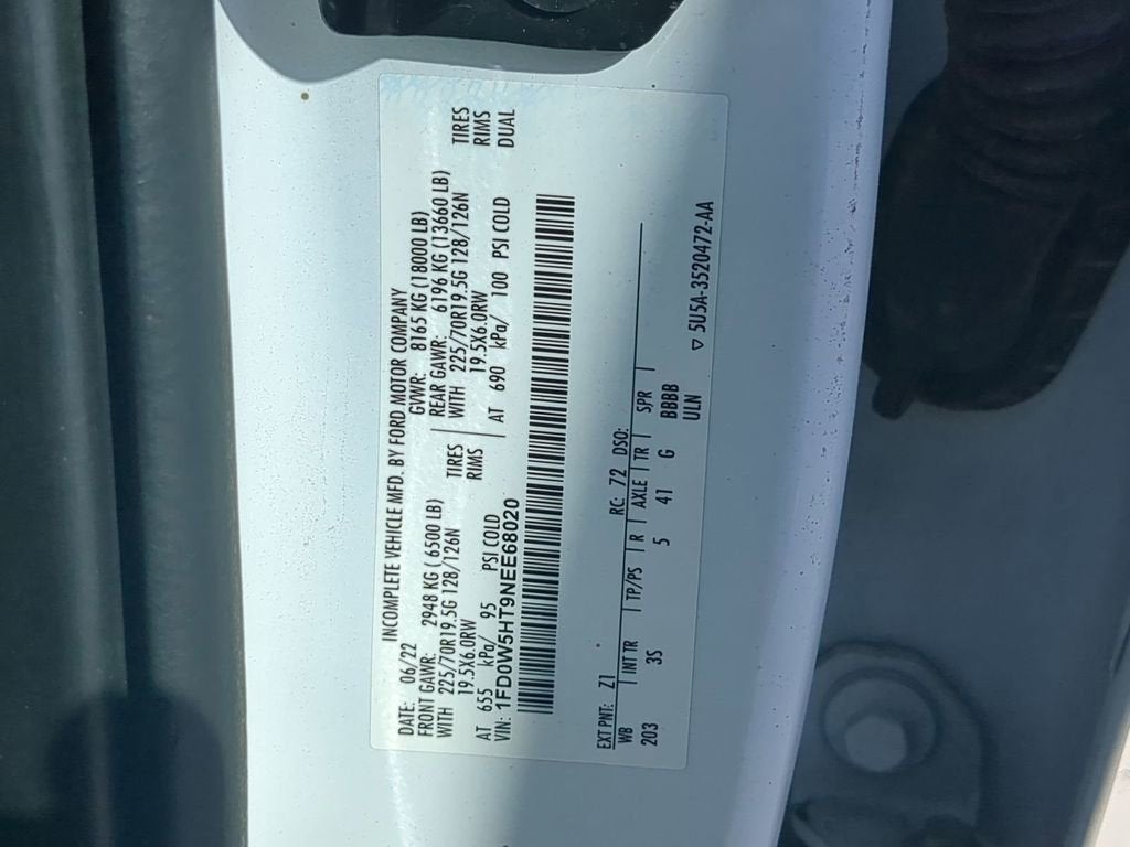 2022 Ford Super Duty F-550 DRW XL