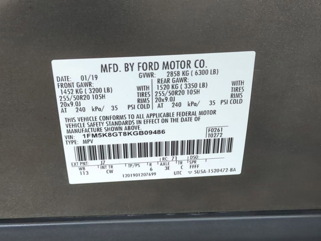 2019 Ford Explorer Sport