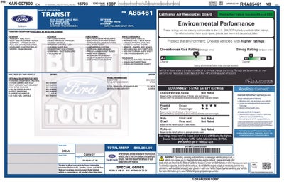 2024 Ford Transit Cargo Van T250 RWD MED RF