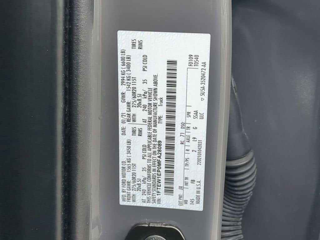 2021 Ford F-150 XL