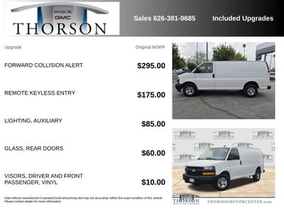 2020 Chevrolet Express Cargo 2500 RWD 2500 135"