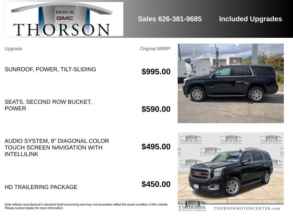 2015 GMC Yukon SLT