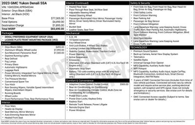 2023 GMC Yukon Denali