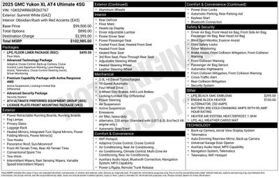 2025 GMC Yukon XL AT4 Ultimate