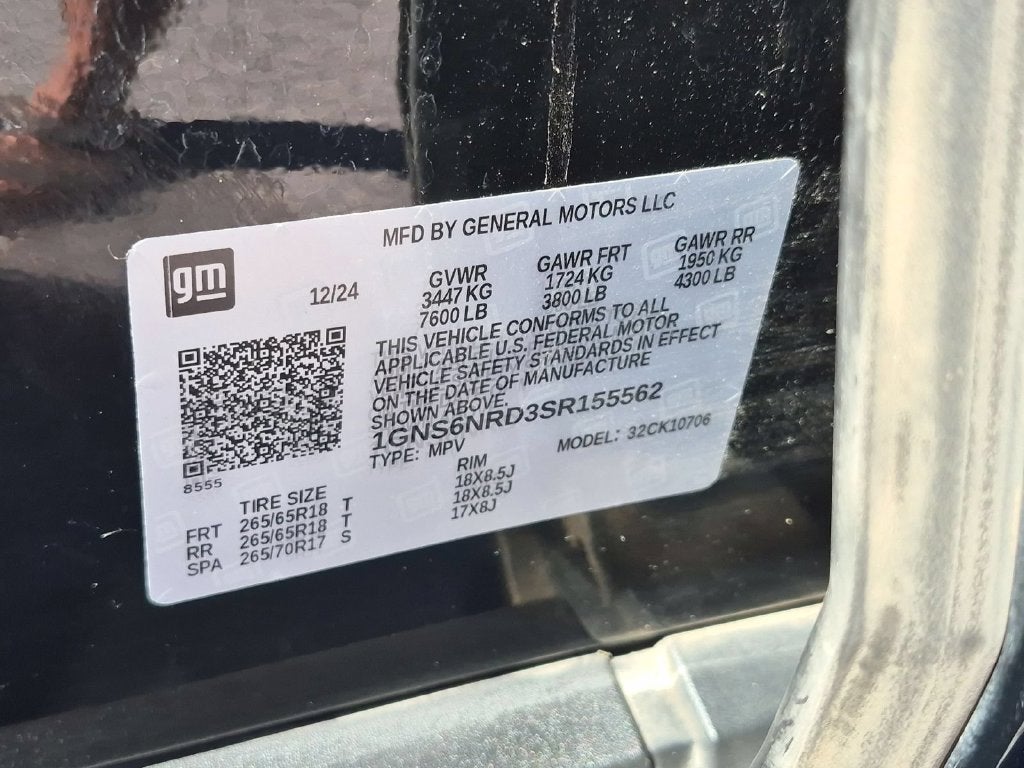 2025 Chevrolet Tahoe LT