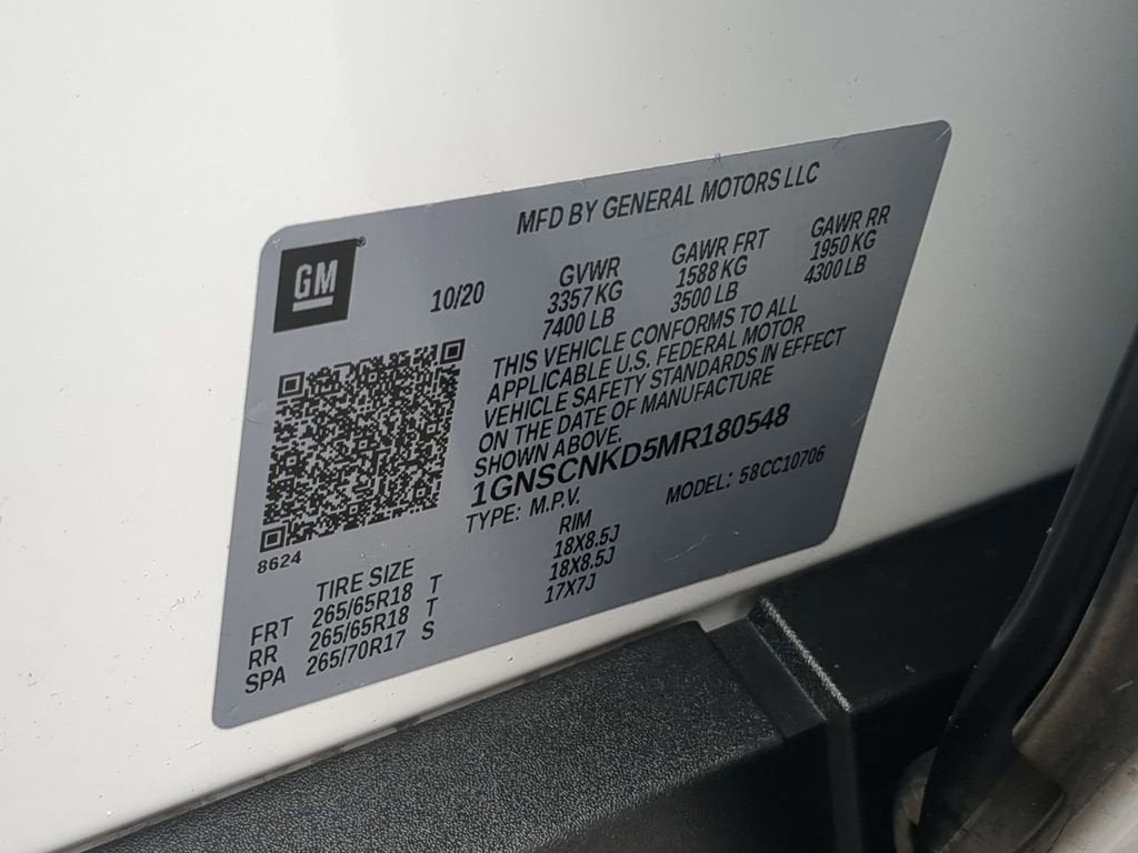 2021 Chevrolet Tahoe LT
