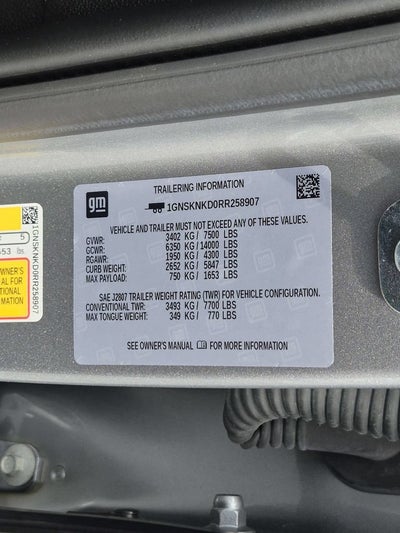 2024 Chevrolet Tahoe LT
