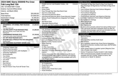 2024 GMC Sierra 3500 HD Pro