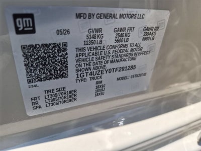 2026 GMC Sierra 2500 HD AT4X