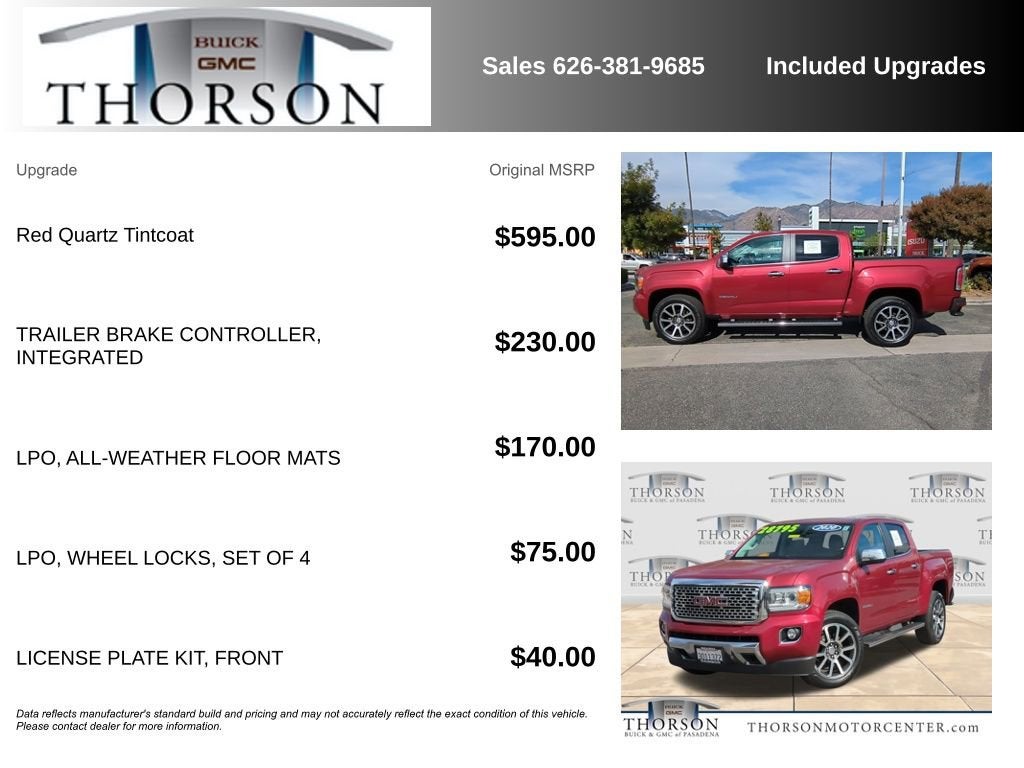 2020 GMC Canyon Denali