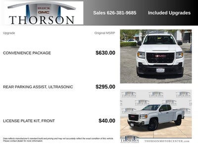 2021 GMC Canyon 2WD Elevation Standard