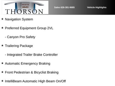 2024 GMC Canyon Elevation