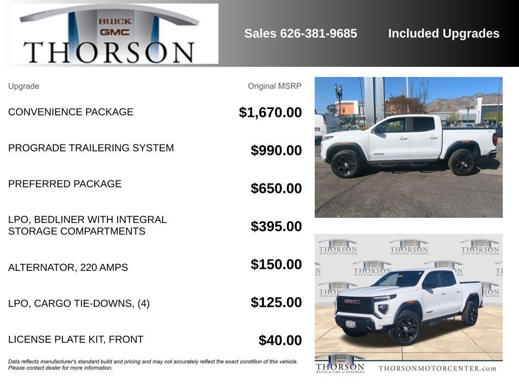 2024 GMC Canyon Elevation