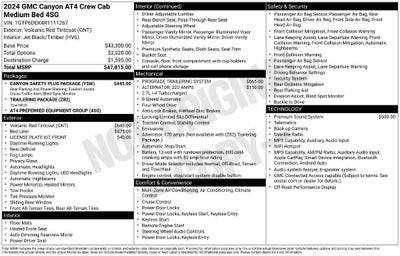 2024 GMC Canyon AT4