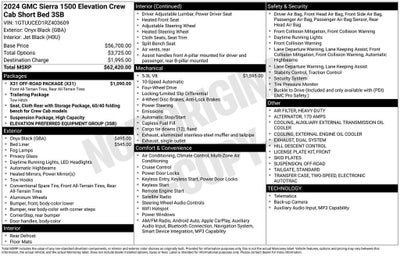 2024 GMC Sierra 1500 Elevation