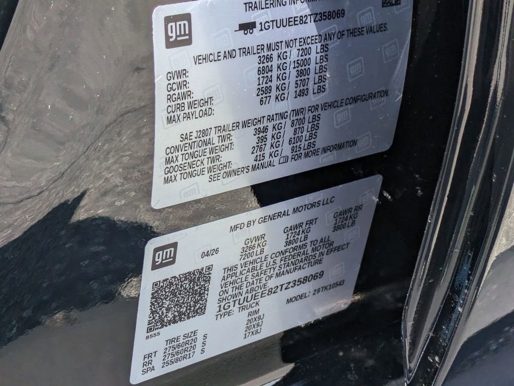 2026 GMC Sierra 1500 AT4