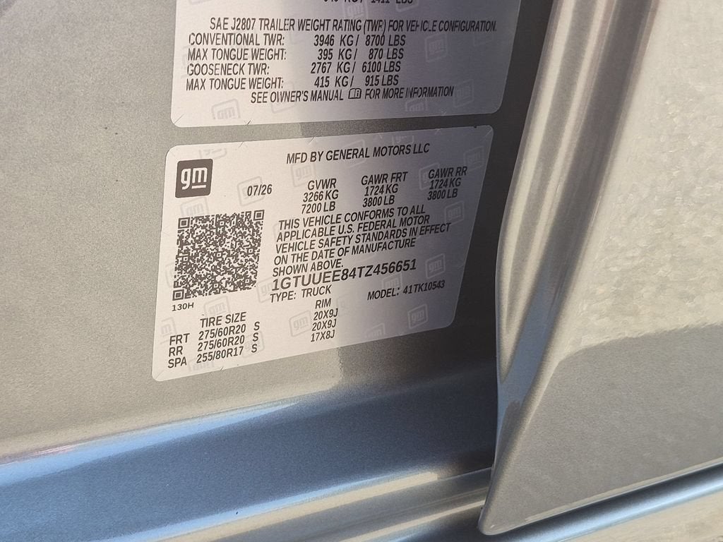 2026 GMC Sierra 1500 AT4