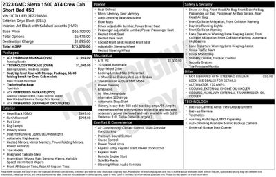 2023 GMC Sierra 1500 AT4