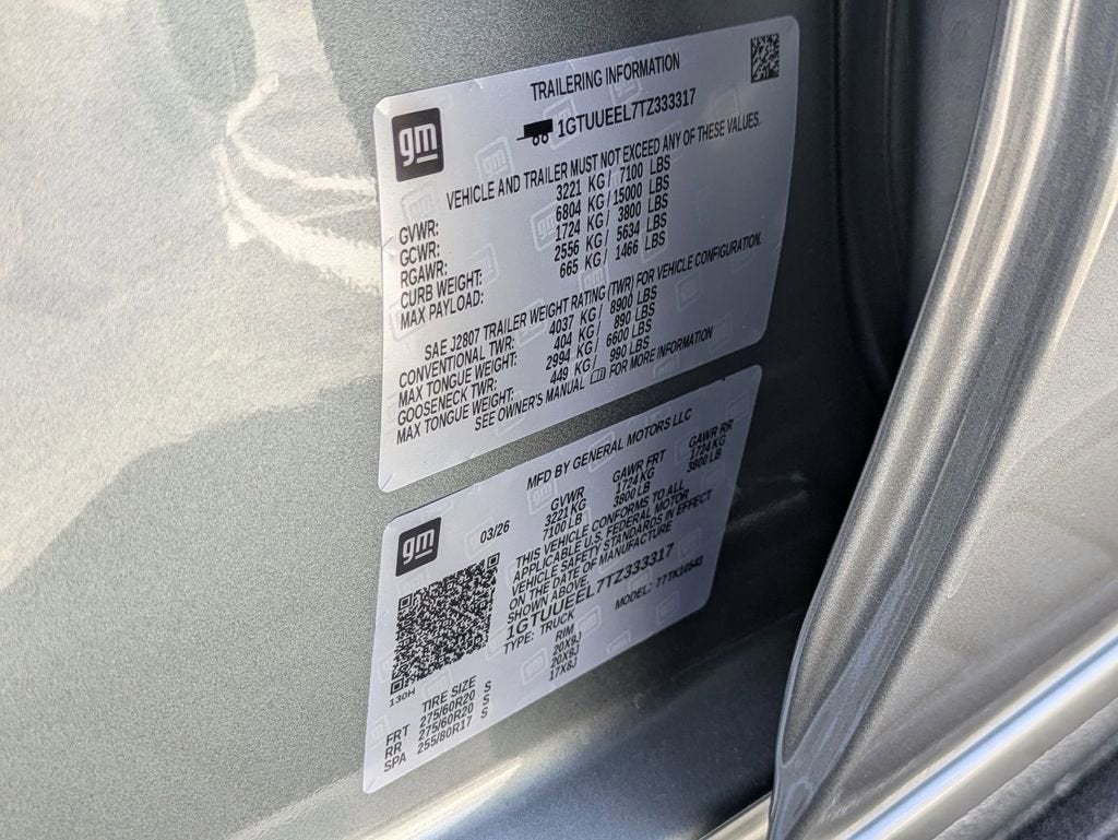 2026 GMC Sierra 1500 AT4
