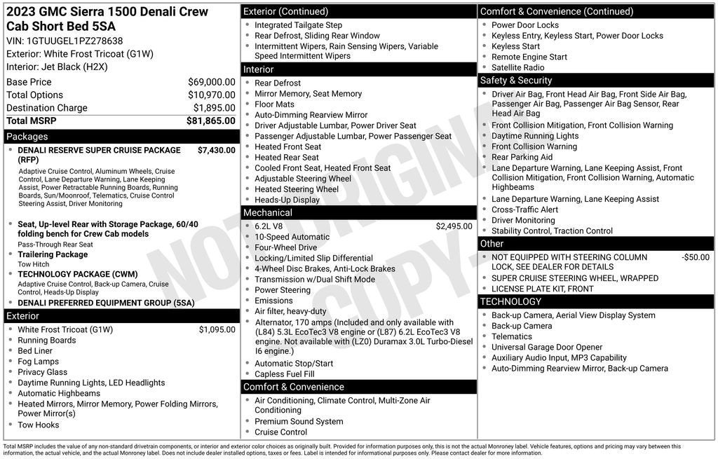 2023 GMC Sierra 1500 Denali