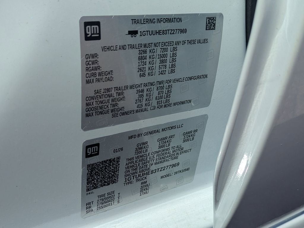 2026 GMC Sierra 1500 Denali Ultimate