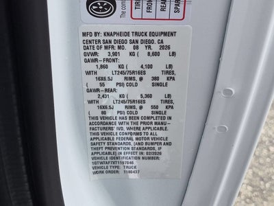 2026 GMC Savana Cargo Work Van