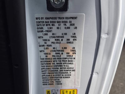 2026 GMC Savana Cargo Work Van