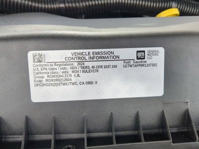 2024 GMC Savana Cargo 2500 Work Van