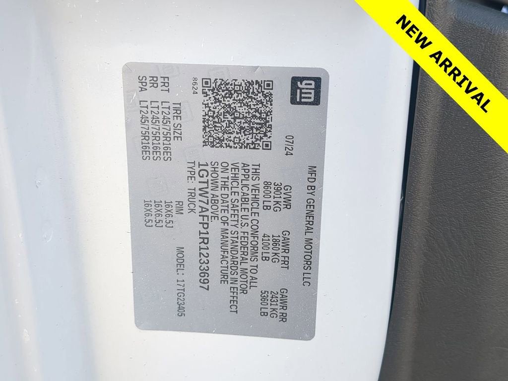 2024 GMC Savana Cargo 2500 Work Van