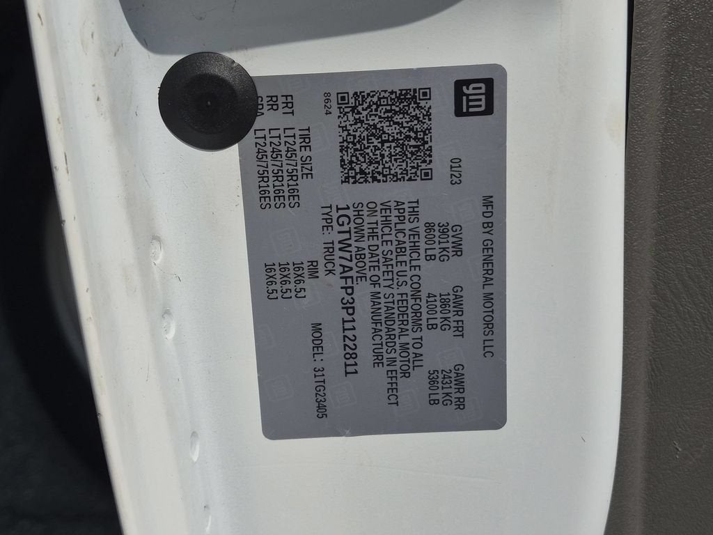 2023 GMC Savana Cargo 2500 1WT
