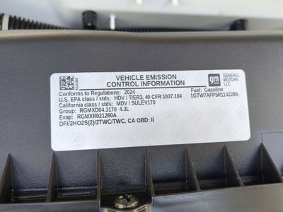 2024 GMC Savana Cargo 2500 Work Van