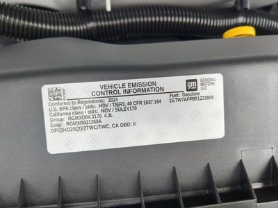 2024 GMC Savana Cargo 2500 Work Van