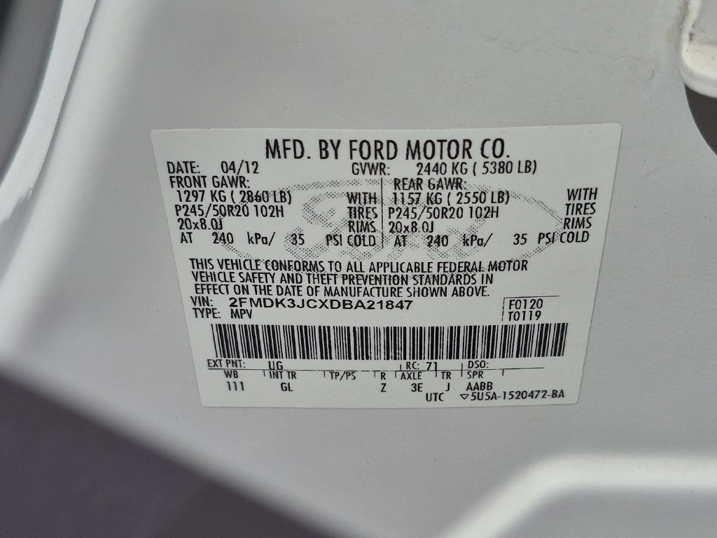 2013 Ford Edge SEL