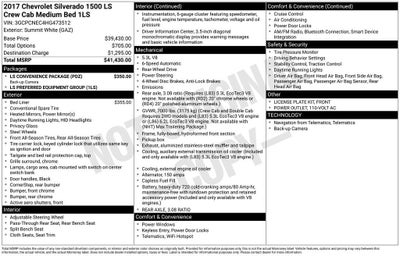 2017 Chevrolet Silverado 1500 LS