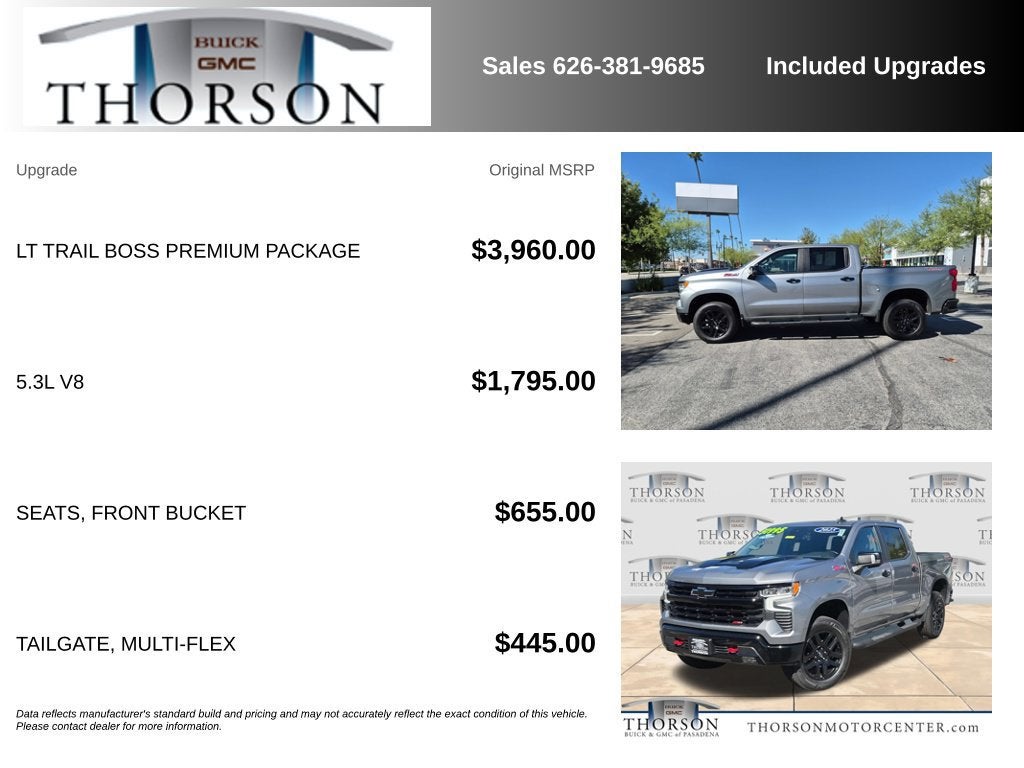 2025 Chevrolet Silverado 1500 LT Trail Boss