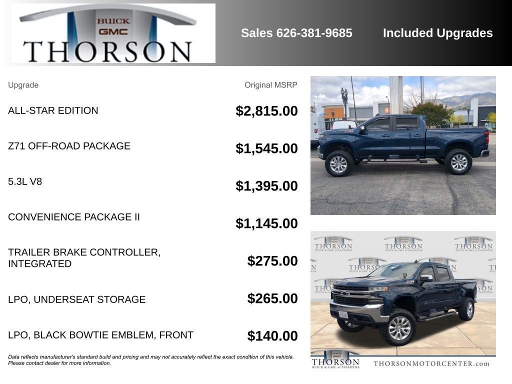 2020 Chevrolet Silverado 1500 LT