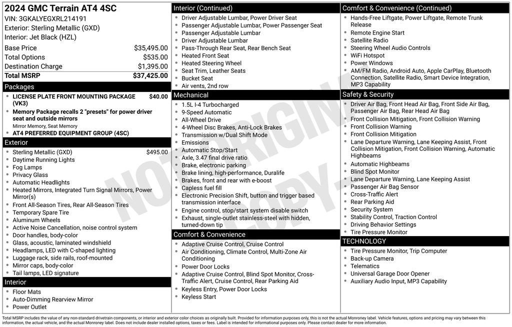 2024 GMC Terrain AT4