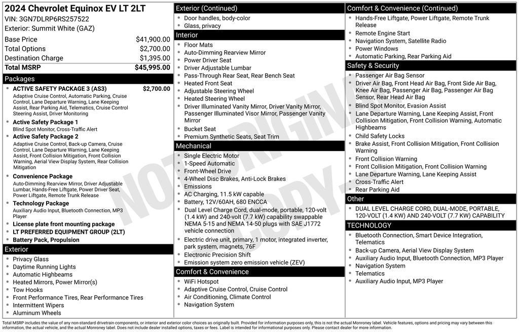 2024 Chevrolet Equinox EV 2LT