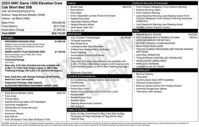 2023 GMC Sierra 1500 Elevation
