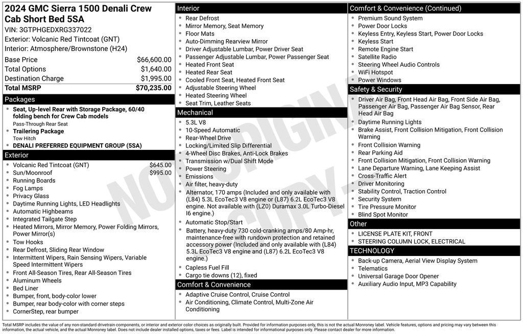 2024 GMC Sierra 1500 Denali