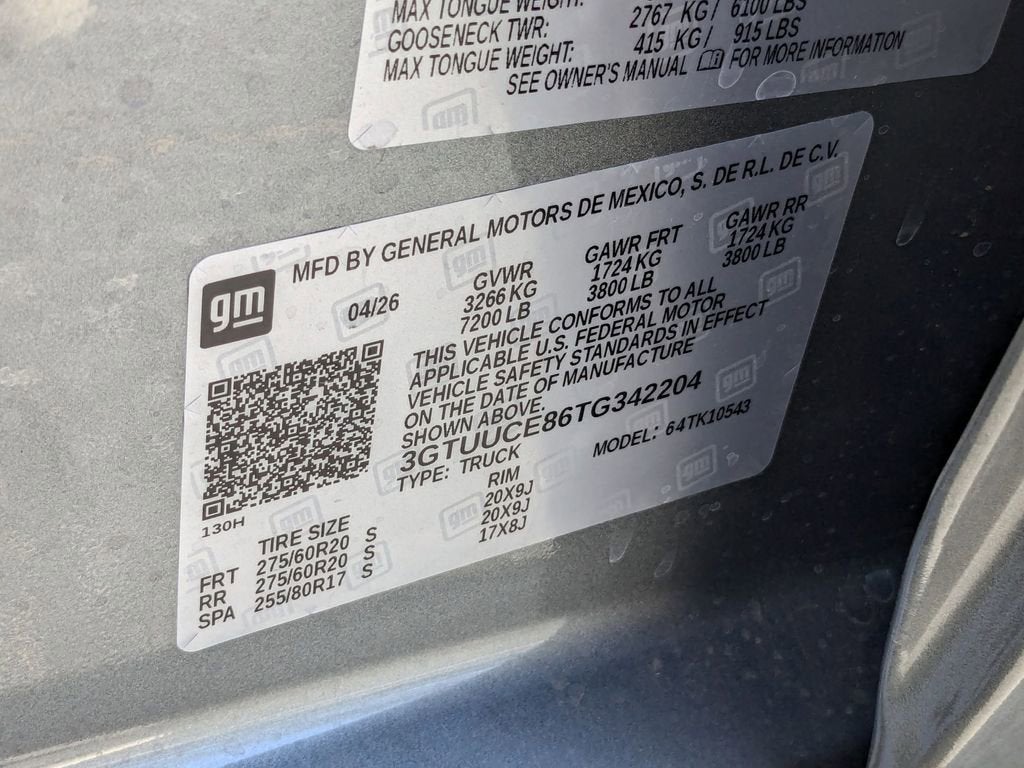 2026 GMC Sierra 1500 Elevation