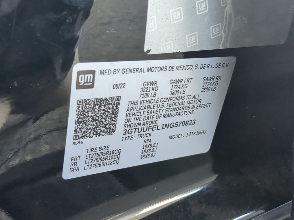 2022 GMC Sierra 1500 AT4X