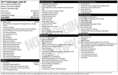 2017 Volkswagen Jetta 1.4T SE