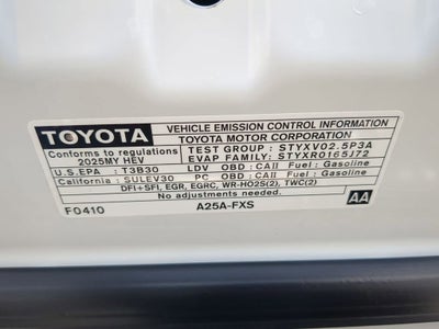 2025 Toyota Camry LE