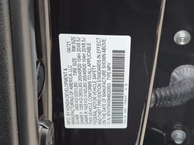 2021 Honda Passport Elite